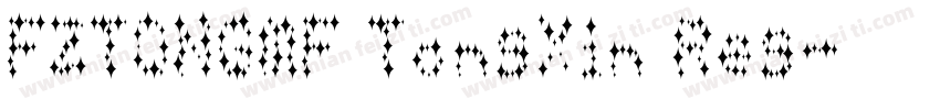 FZTONGMF TongXin Reg字体转换